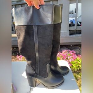 JCPenney Black Over the Knee Boots
